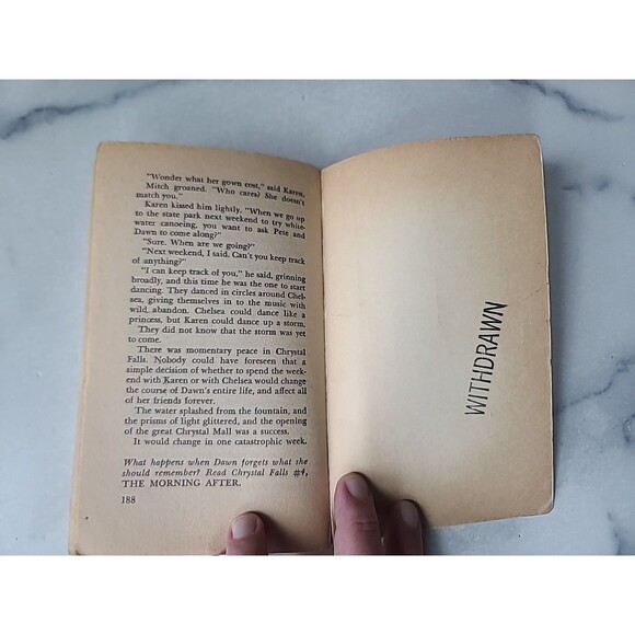 Chrystal Falls The Bad And The Beautiful By Caroline B. Cooney Paperback - Picture 8 of 10